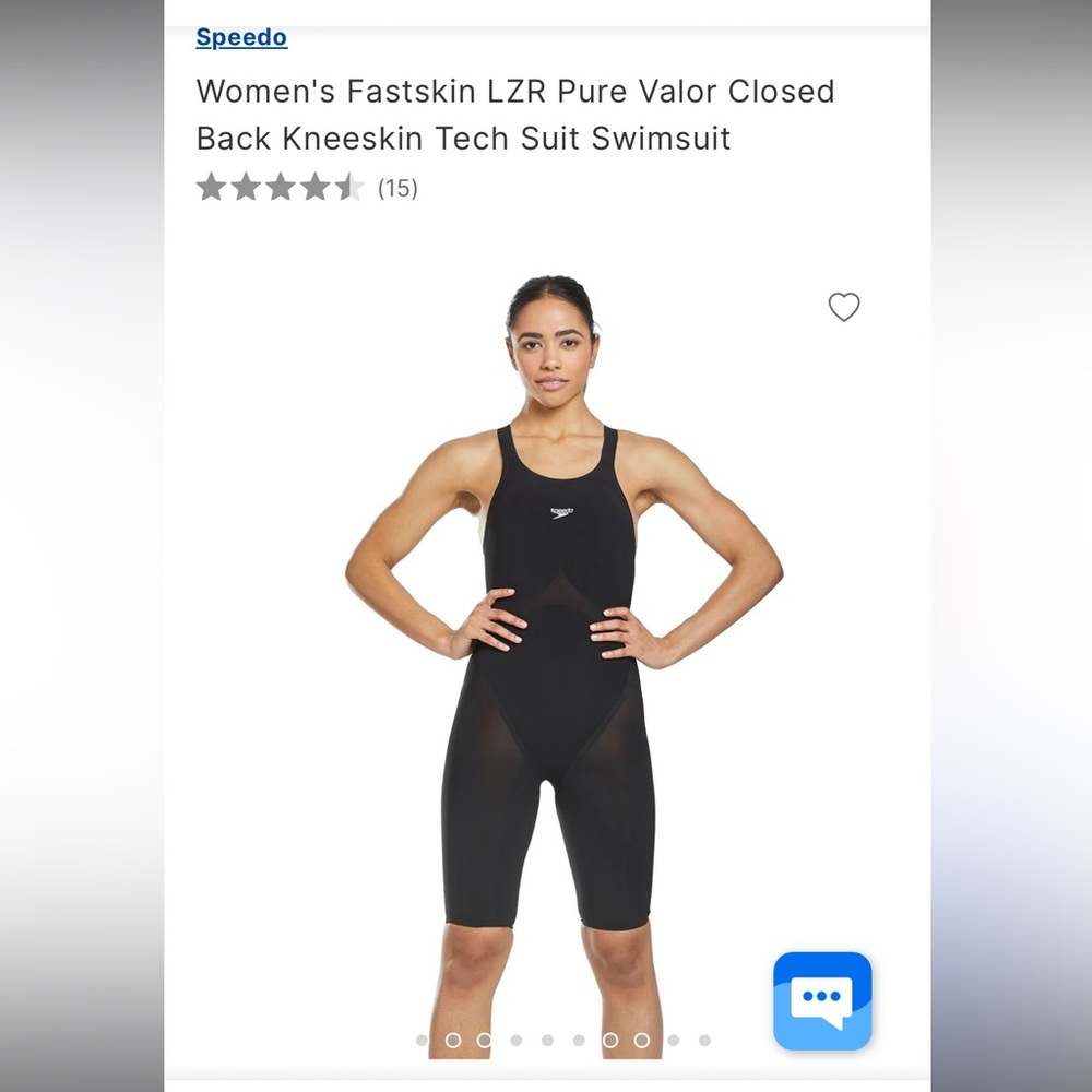 Speedo Fastskin LZR Pure Valor Closed Back Suit